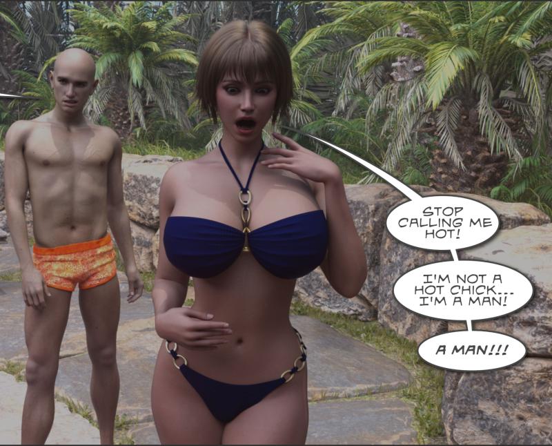3DCG Porn Comics -  Tgtrinity  - A Pretty Cool Curse - Ongoing
